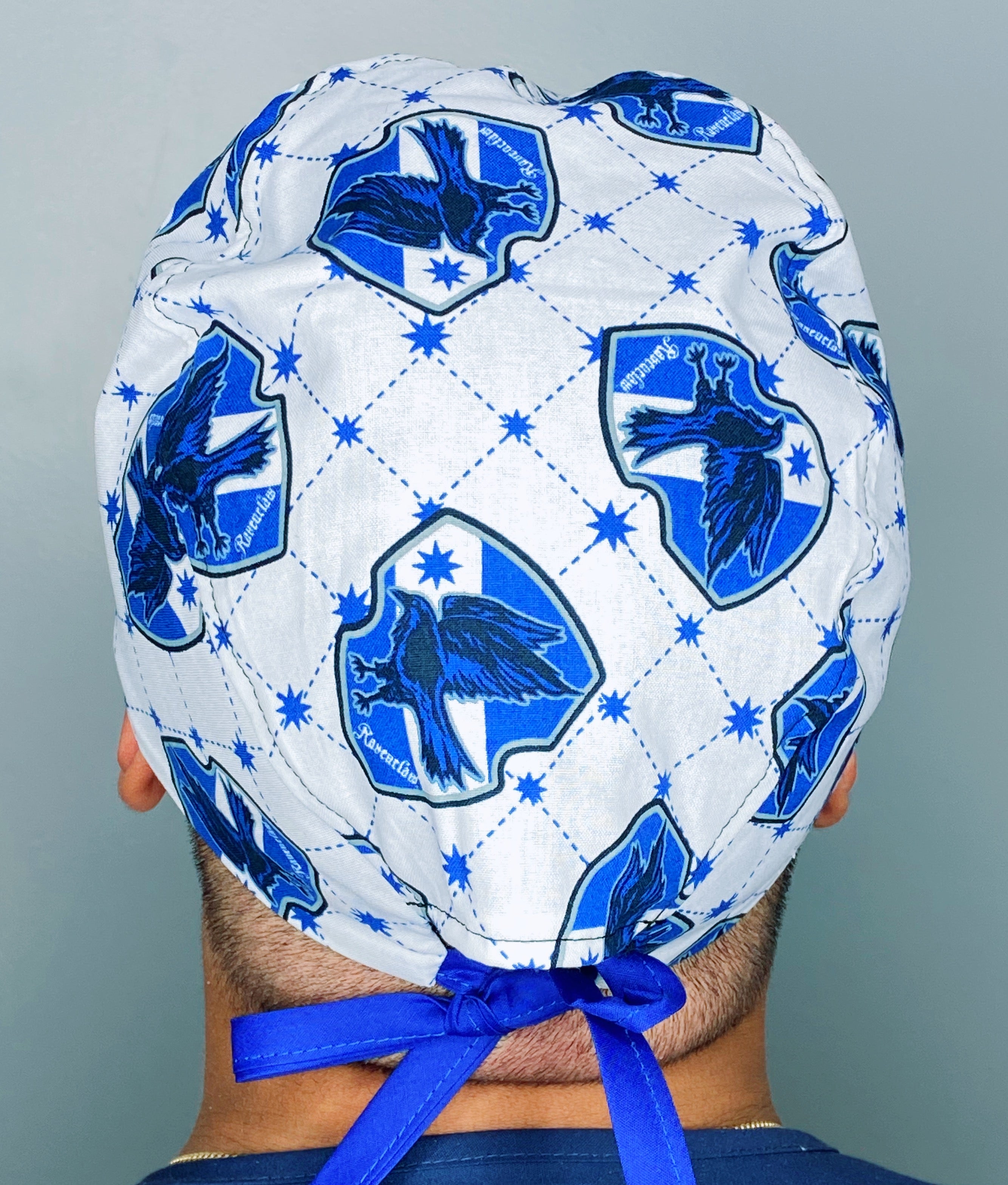 Ravenclaw House Shield HP Famous Wizard Movie Unisex Geek Scrub Cap