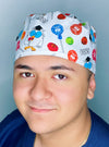 Tootsie Rolls Pops Lollipops Candy Unisex Food Scrub Cap
