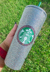 CST Certified Surgical Technologist Glitter Rhinestone 24oz Starbucks Acrylic Tumbler