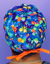 Cute Caterpillars & Butterflies Unisex Animal Scrub Cap