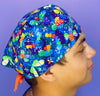 Cute Caterpillars & Butterflies Unisex Animal Scrub Cap