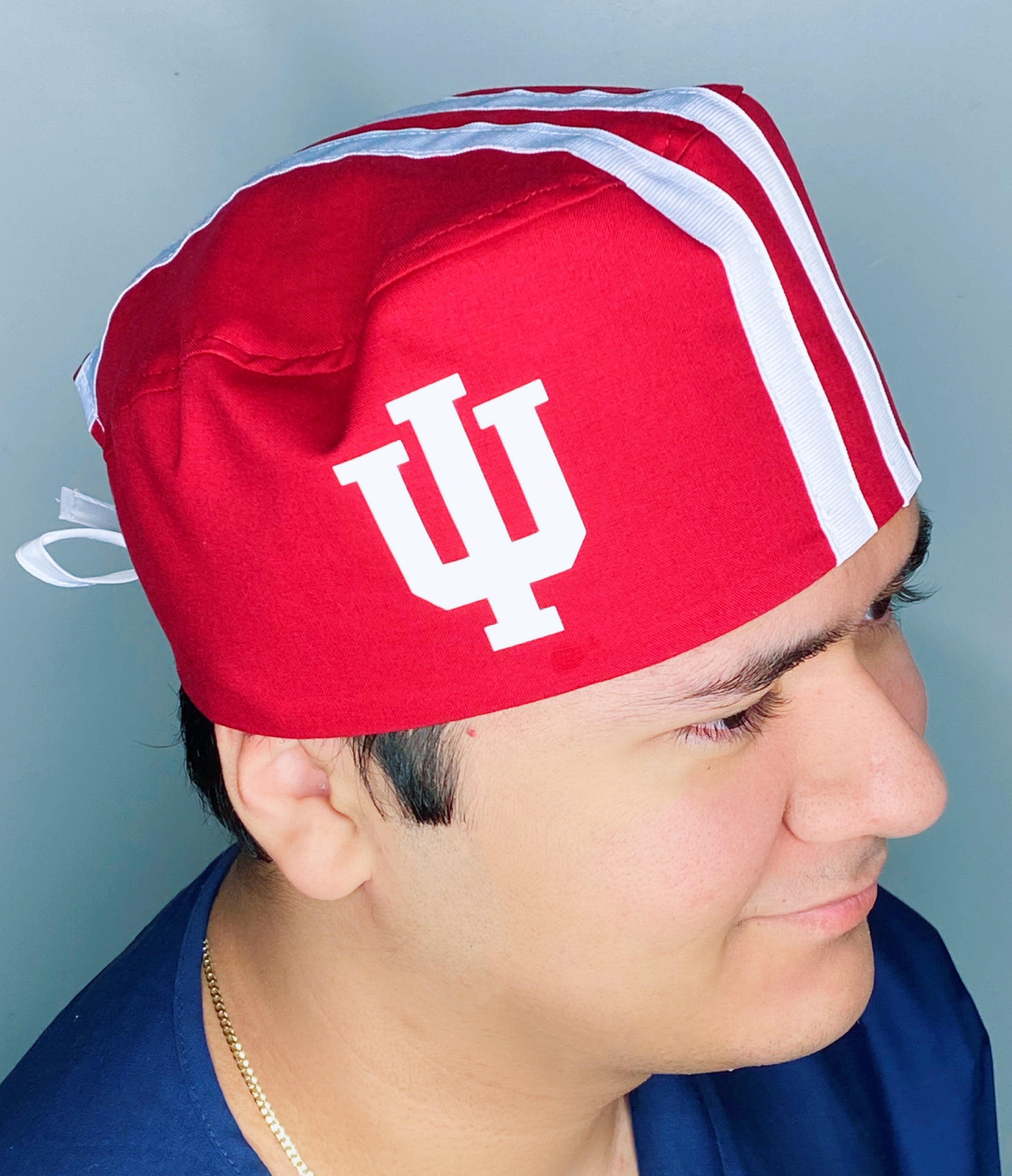 Bloomington Indiana School Unisex Helmet Scrub Cap