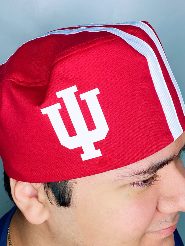 Bloomington Indiana School Unisex Helmet Scrub Cap