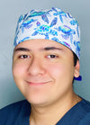 Watercolor Sea Turtles Unisex Animal Scrub Cap