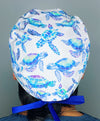 Watercolor Sea Turtles Unisex Animal Scrub Cap