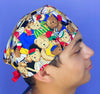 Sports Teddy Bears Unisex Animal Scrub Cap