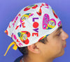 The Minions Valentine's Day Love Themed Famous Kid's Movie Unisex Geek Scrub Cap