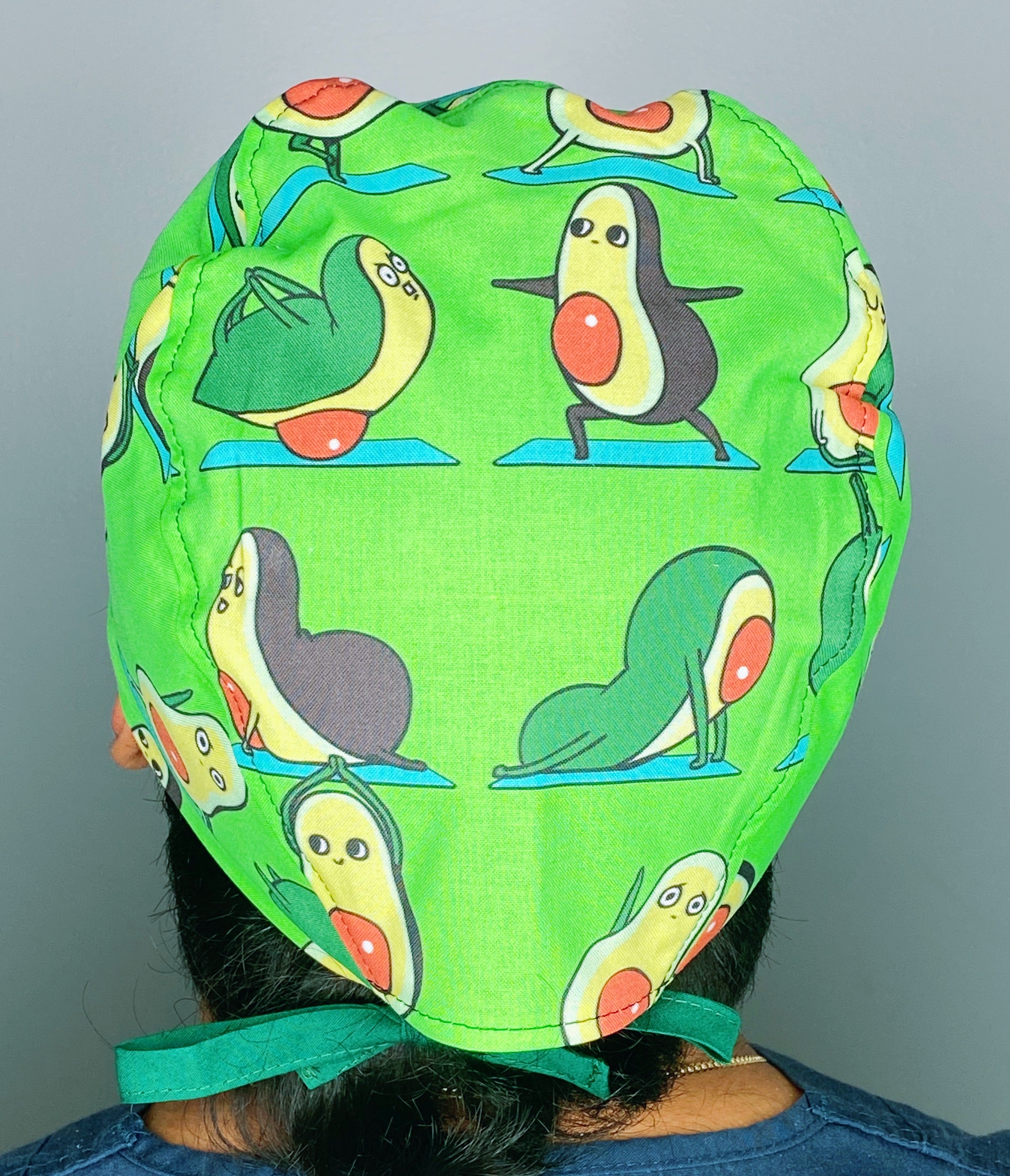 Avocado Yoga Unisex Food Scrub Cap