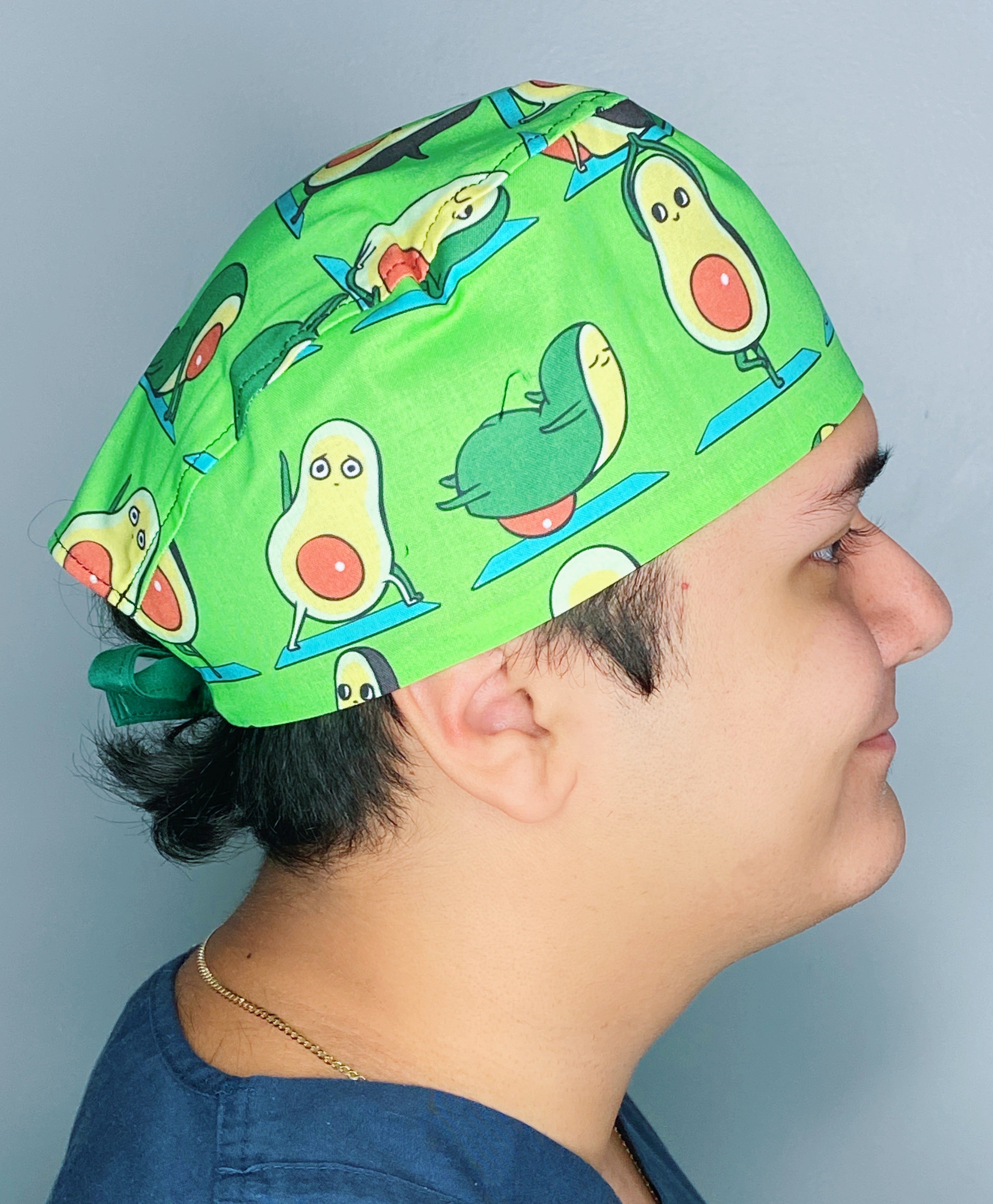 Avocado Yoga Unisex Food Scrub Cap