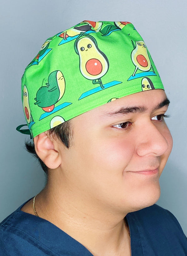 Avocado Yoga Unisex Food Scrub Cap