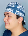 The Office Dunder Mifflin Paper Company Unisex Geek Scrub Cap