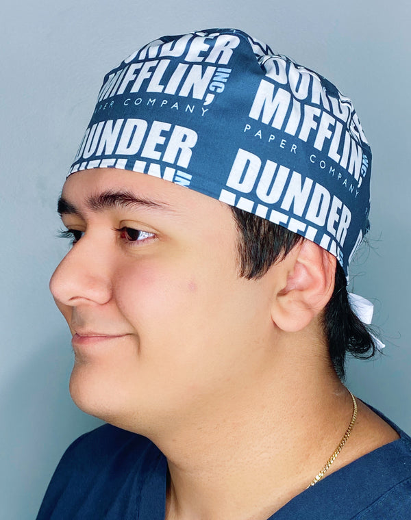 The Office Dunder Mifflin Paper Company Unisex Geek Scrub Cap