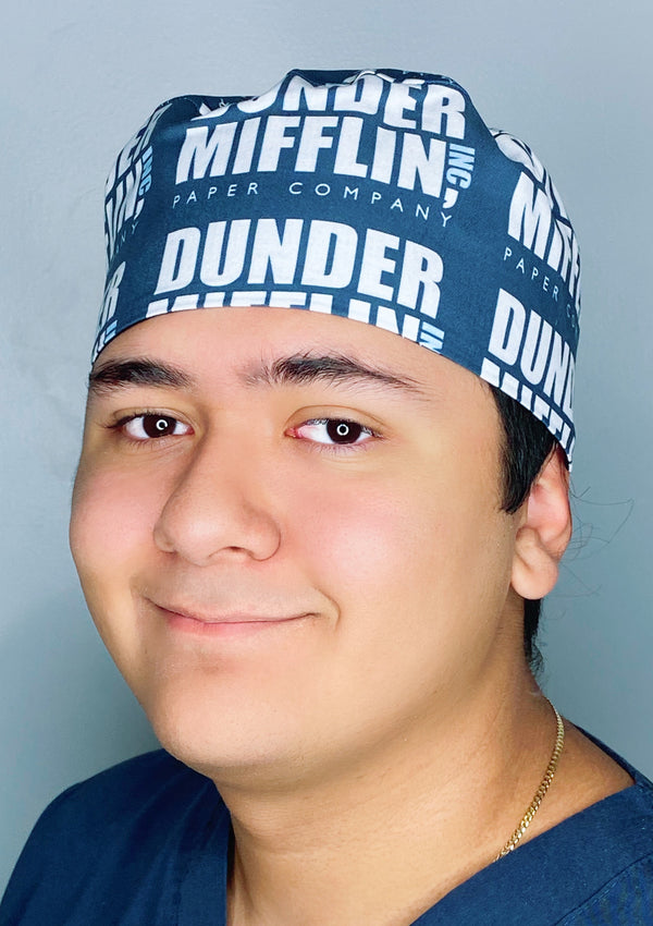 The Office Dunder Mifflin Paper Company Unisex Geek Scrub Cap