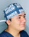 The Office Dunder Mifflin Paper Company Unisex Geek Scrub Cap