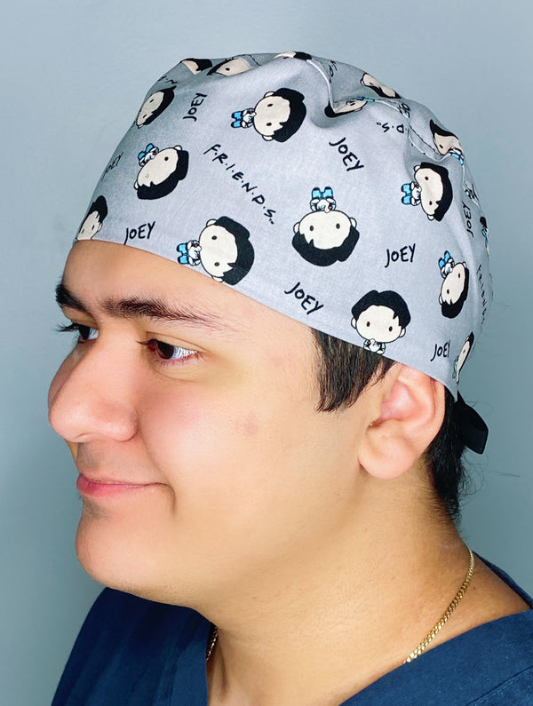 Joey FRIENDS TV Series Unisex Geek Scrub Cap