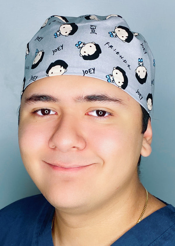 Joey FRIENDS TV Series Unisex Geek Scrub Cap