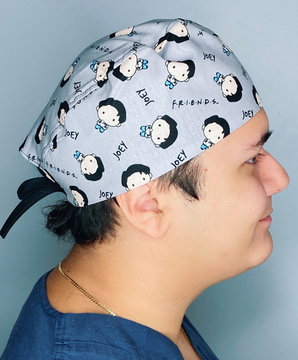 Joey FRIENDS TV Series Unisex Geek Scrub Cap