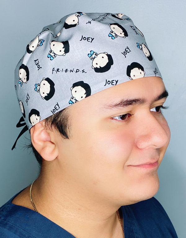 Joey FRIENDS TV Series Unisex Geek Scrub Cap