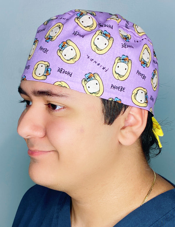 Phoebe FRIENDS TV Series Unisex Geek Scrub Cap