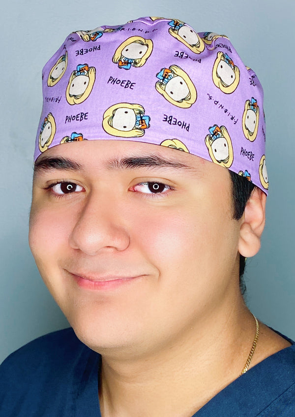 Phoebe FRIENDS TV Series Unisex Geek Scrub Cap