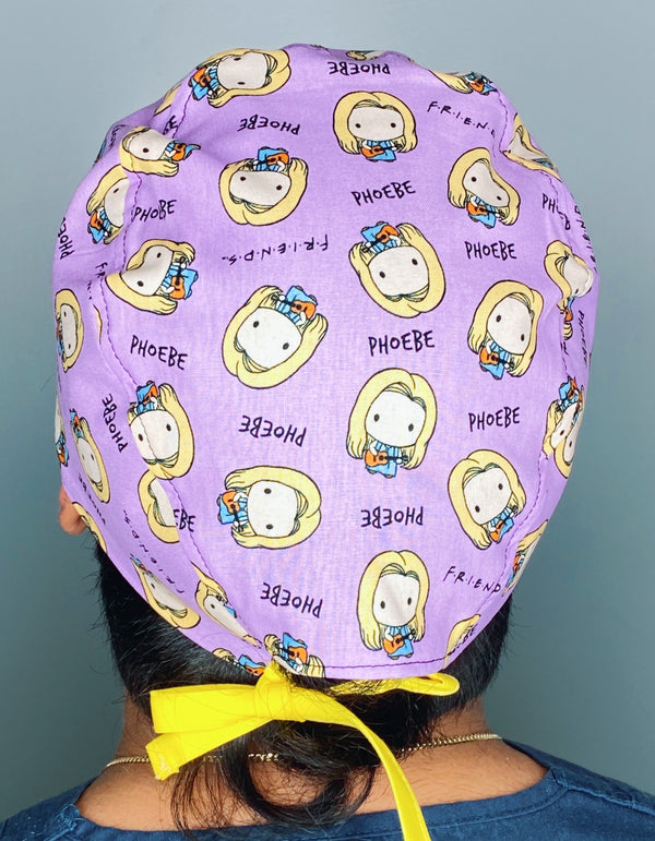 Phoebe FRIENDS TV Series Unisex Geek Scrub Cap