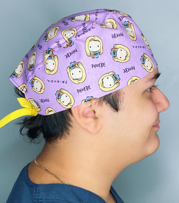 Phoebe FRIENDS TV Series Unisex Geek Scrub Cap
