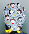Joey, Chandler & Ross FRIENDS TV Series Unisex Geek Scrub Cap