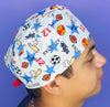 Multiple Sports Go Team Unisex Sport Scrub Cap