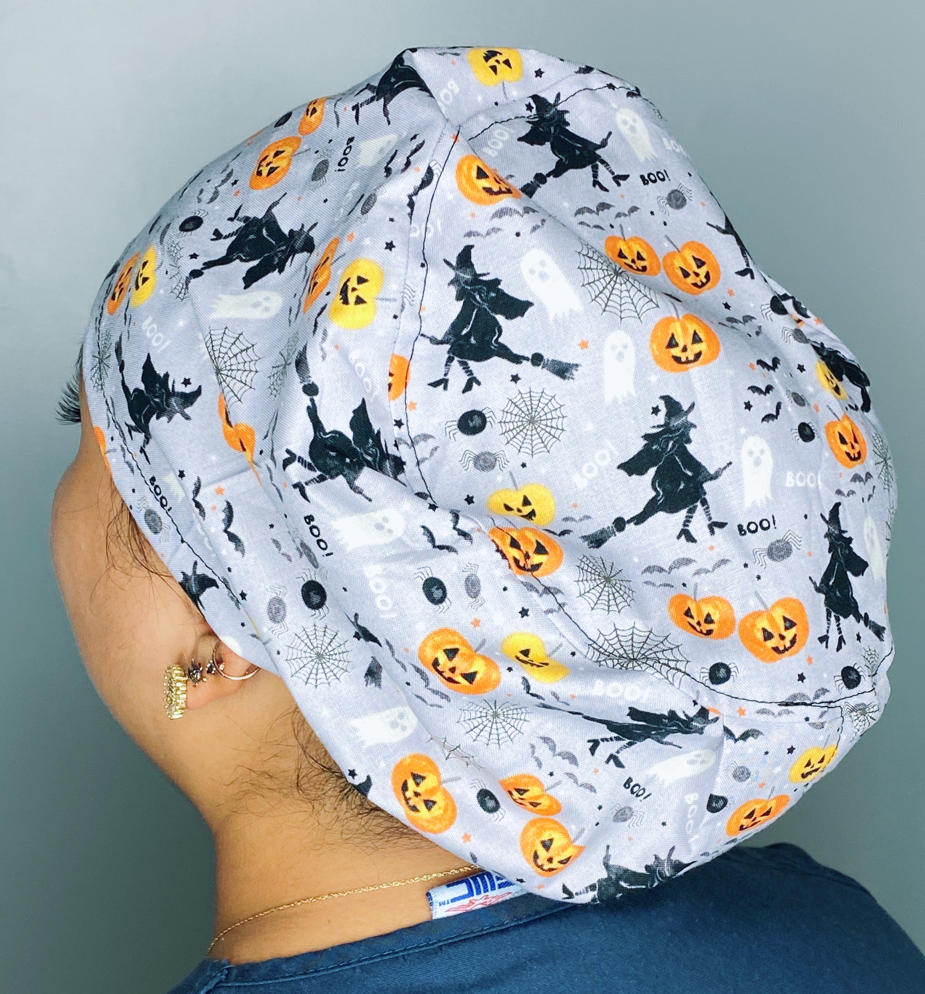 Cute Halloween Themes on Grey Euro