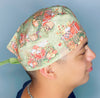 Fall Pumpkin Patch Crate Thanksgiving themed Unisex Holiday Scrub Cap