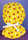 Lady Bugs on Yellow Bouffant