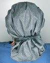Arabesque Design on Black Bouffant