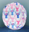 Colorful Flowers Deer Head Design Floral Euro