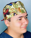 Neutral Butterflies Unisex Animal Scrub Cap