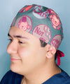 Not My Circus Monkeys Unisex Animal Scrub Cap