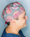 Not My Circus Monkeys Unisex Animal Scrub Cap