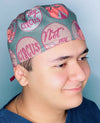 Not My Circus Monkeys Unisex Animal Scrub Cap
