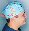 Dinosaur Foot Prints Unisex Animal Scrub Cap