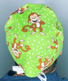 Laughing Monkeys Unisex Animal Scrub Cap
