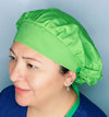 Solid Color "Grass Green" Bouffant