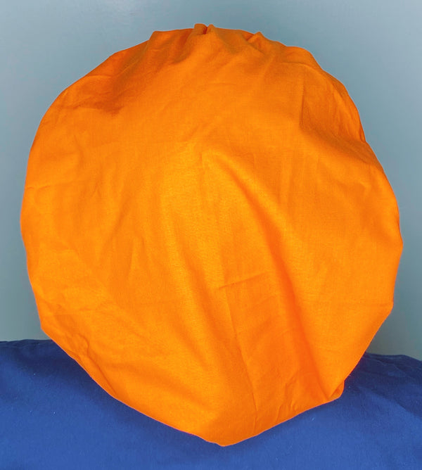 Solid Color "Orange" Bouffant