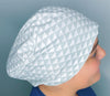 Triangle White & Grey Stripes Euro