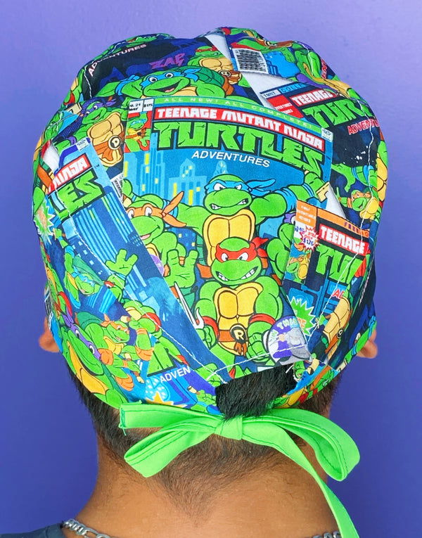 TMNT Famous TV Show Series Unisex Geek Scrub Cap