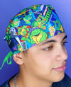 TMNT Famous TV Show Series Unisex Geek Scrub Cap