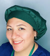 Solid Color "Hunter Green" Bouffant