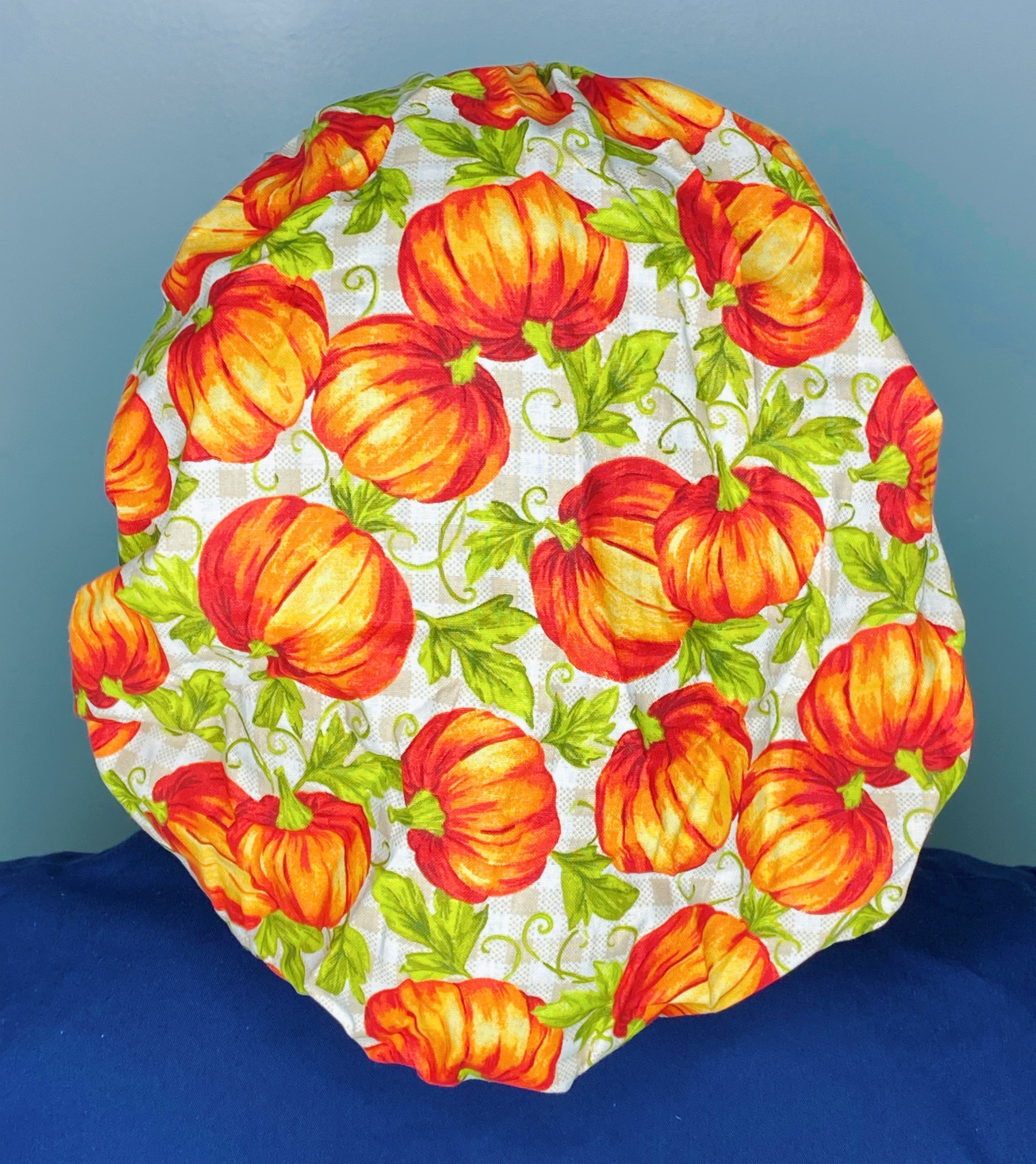 Pumpkin Patch Thanksgiving/Fall Holiday Themed Bouffant