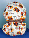 Gobble 'Til You Wobble Thanksgiving/Fall Holiday Themed Bouffant