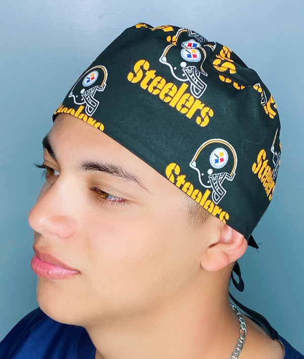 Pittsburg Football Team Unisex Sport Scrub Cap