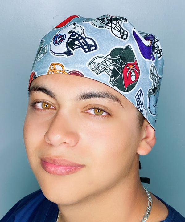 ALL Football Teams Unisex Sport Scrub Cap