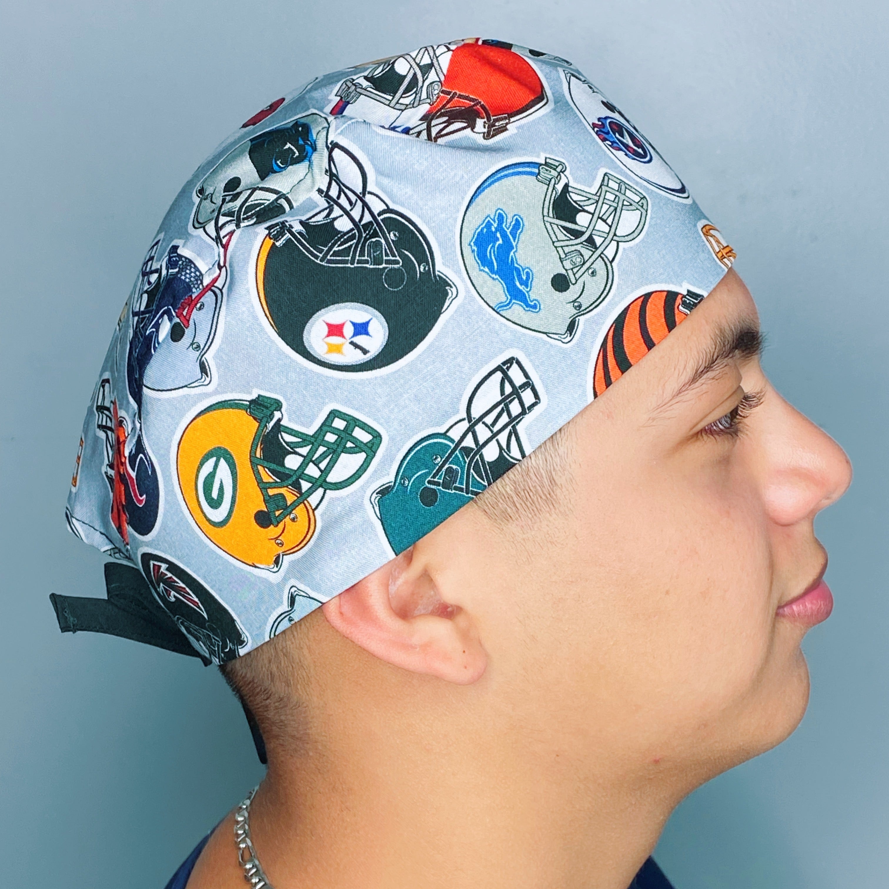 ALL Football Teams Unisex Sport Scrub Cap